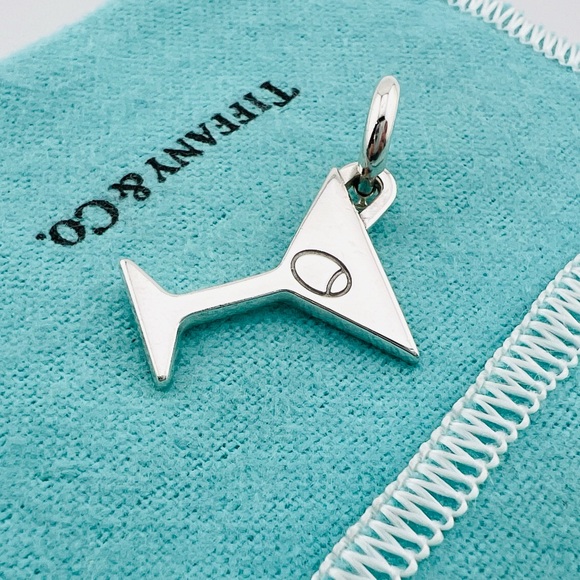Tiffany Martini Charm with Round Jump Ring - Picture 2 of 5
